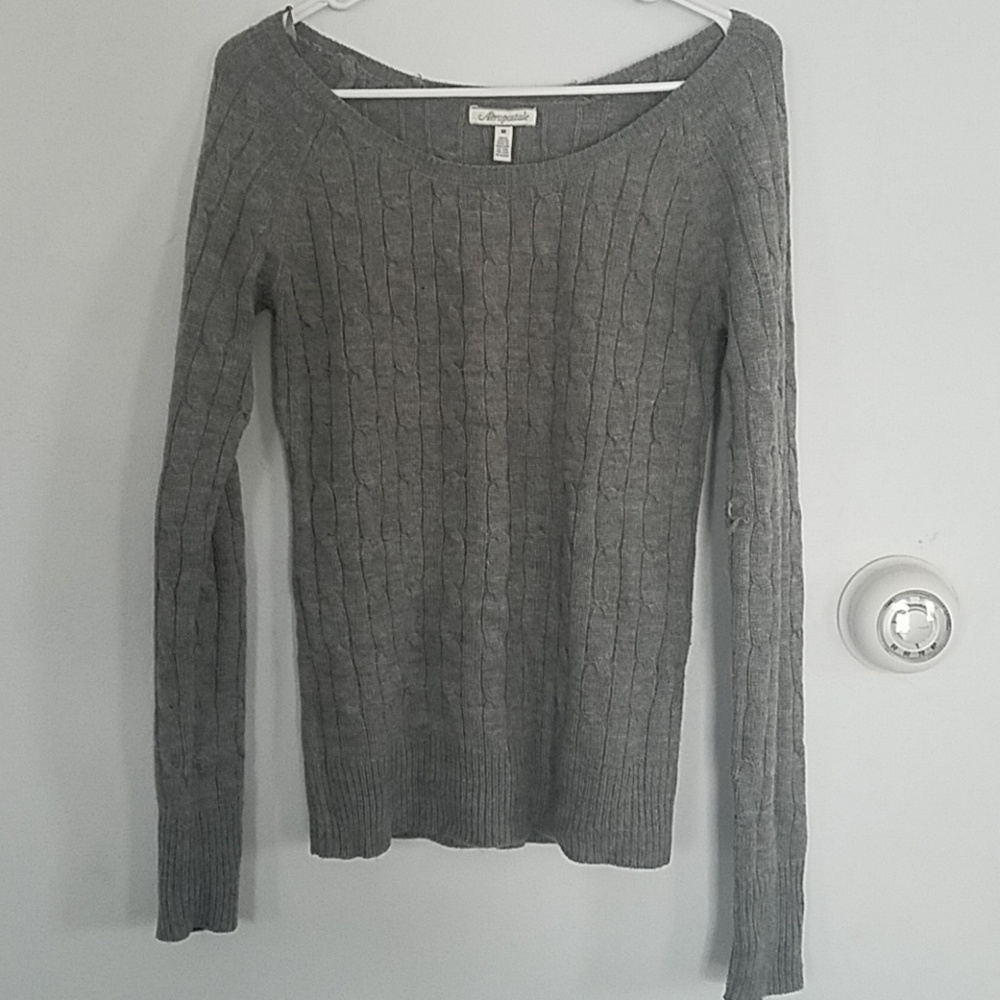 Gray Aeropostale Sweater